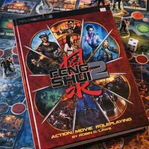 Feng Shui 2 RPG core rule book action movie role playing game